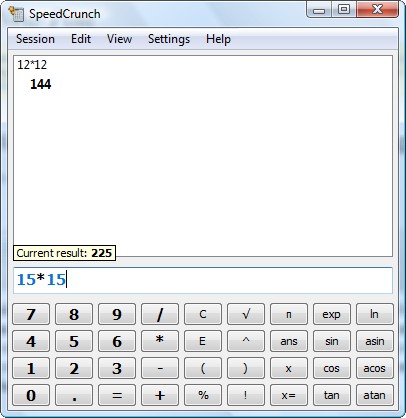 speedcrunch calculator prodramgs