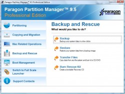 paragon partition manager professional 9