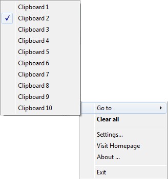 TenClips gives you 10 clipboards and the ability to purify copied text ...