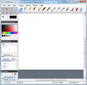 how to get rid of the sketch layer in ms paint