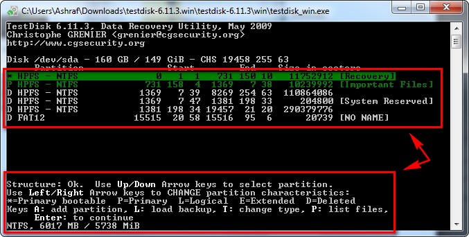 testdisk & photorec 7.2-wip data recovery