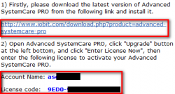 1 year advanced systemcare pro license