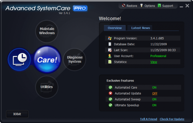 iobit advanced systemcare pro license iobit advanced systemcare pro license