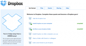 how much will a starter dropbox cost