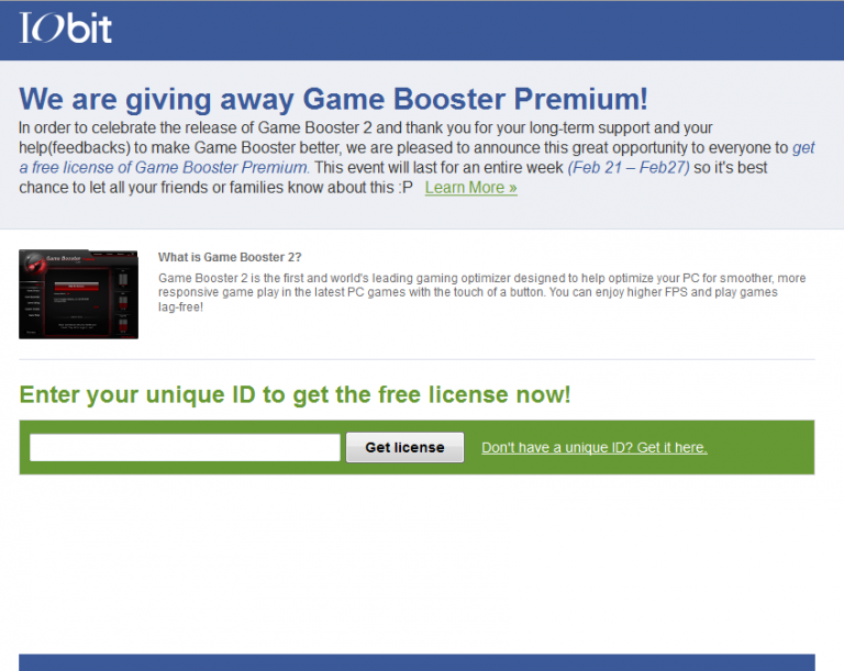 game booster iobit 8.2