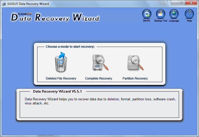 easeus data recovery wizard free edition