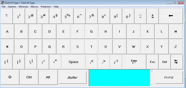 [Windows] Broken keyboard? Can’t type on a physical keyboard? Click-N ...