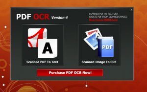 PDF OCR