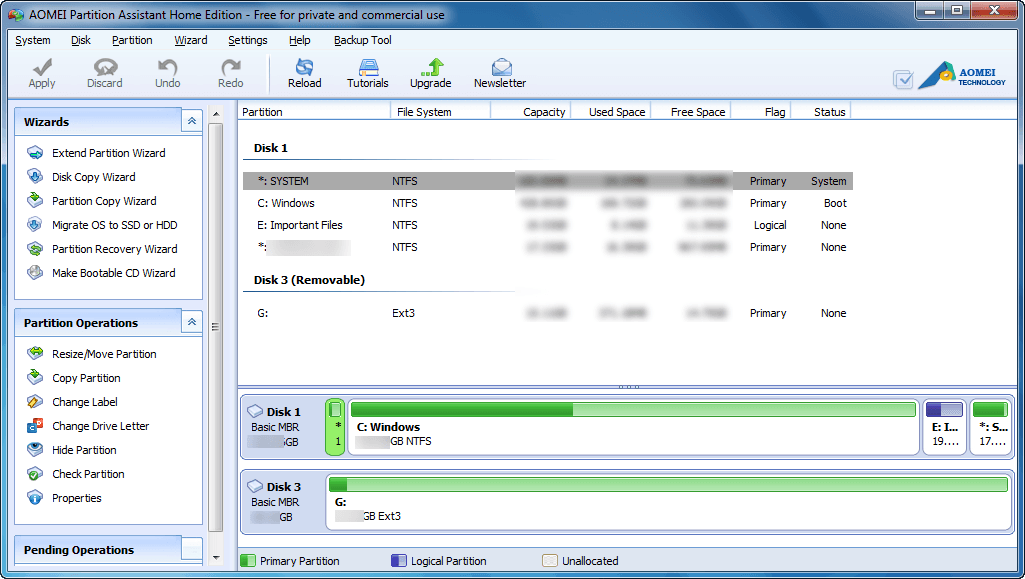 easeus partition master alternative