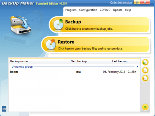 download the new for windows ASCOMP BackUp Maker Professional 8.204