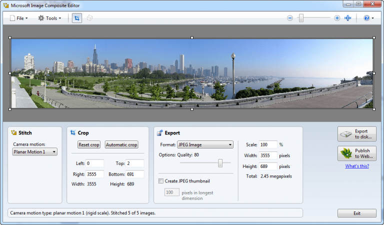 best panorama stitcher