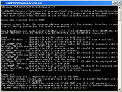 Smart Timestamp from Command Prompt