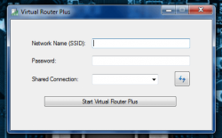 Virtual Router Plus main UI