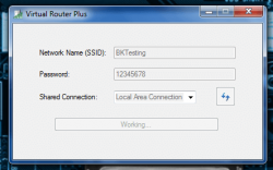 Virtual Router Plus working