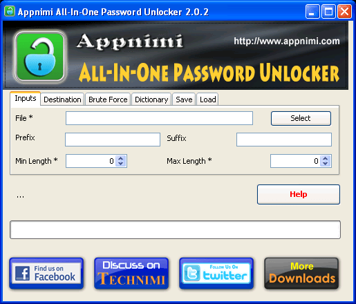 appnimi zip password unlocker windows
