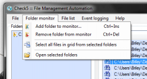 Check5 add folder to monitor