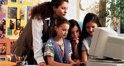 Students on Computer