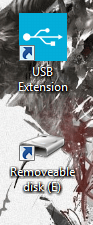 USB Extension shortcut