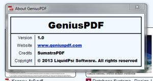 sumatra pdf search function