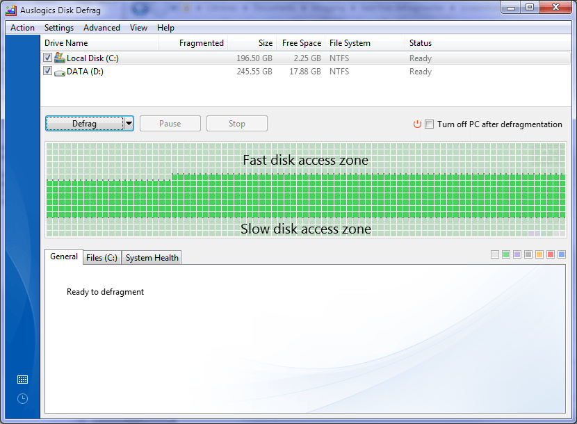 auslogics disk defrag windows 10 64 bit
