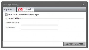 Nucleus Gmail settings