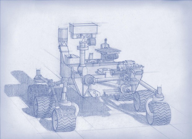 2020 NASA Rover concept art