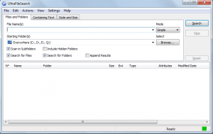 UltraFileSearch Standard 6.5 instal the new