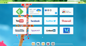 X New Tab Page Chrome Preview