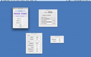 mac os timer widget