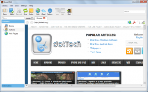 BookONO web browser