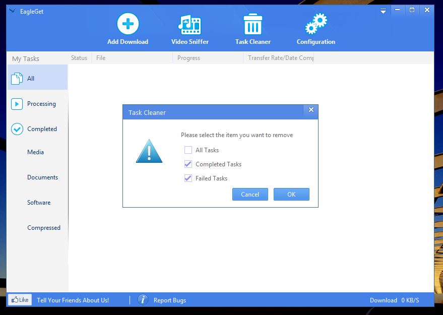 Windows] EagleGet is a free, portable download manager and online