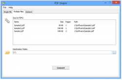 PDF Shaper for Windows