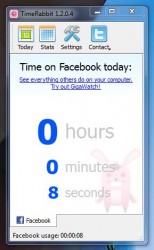 TimeRabbit Facebook monitor