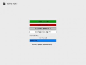 WinLockr fullscreen lock