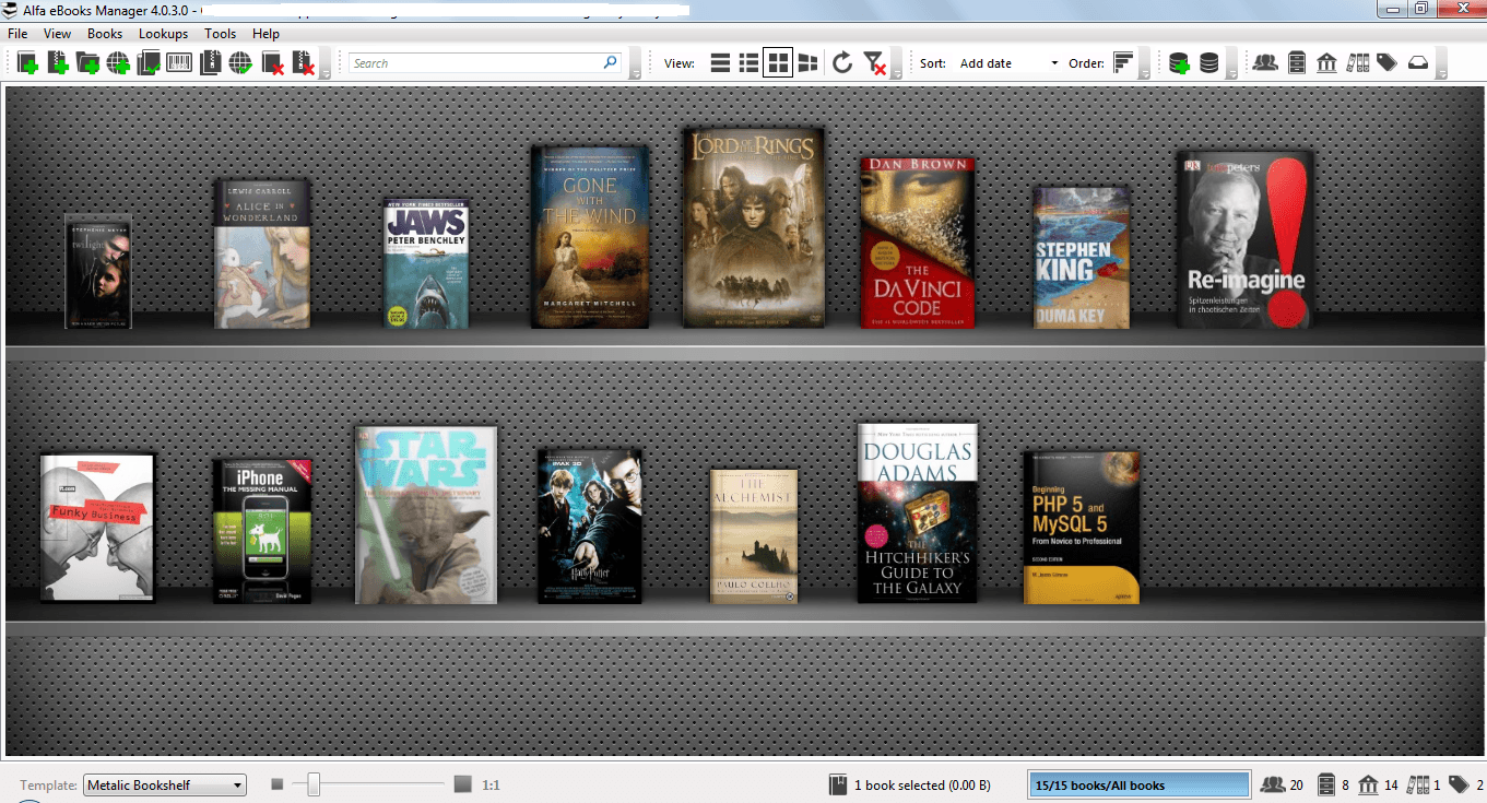 [Windows] Organize e-books into an e-library with Alfa ...