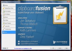 ClipboardFusion about splash