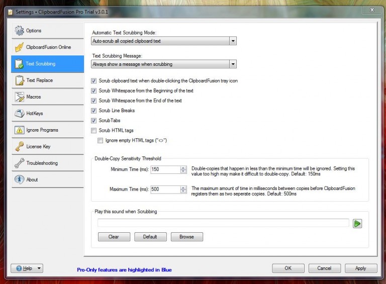 [Windows] ClipboardFusion is a clipboard management tool with several