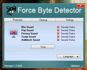 Force Byte Detector UI