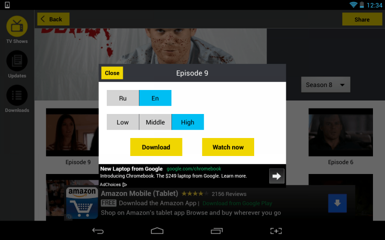 [Android] Watch and download many TV shows for free with Show Box | dotTech