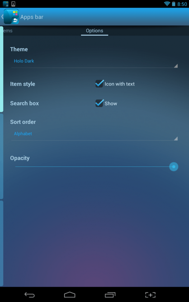 [Android] Sidebar Plus offers multiple and fully customizable app