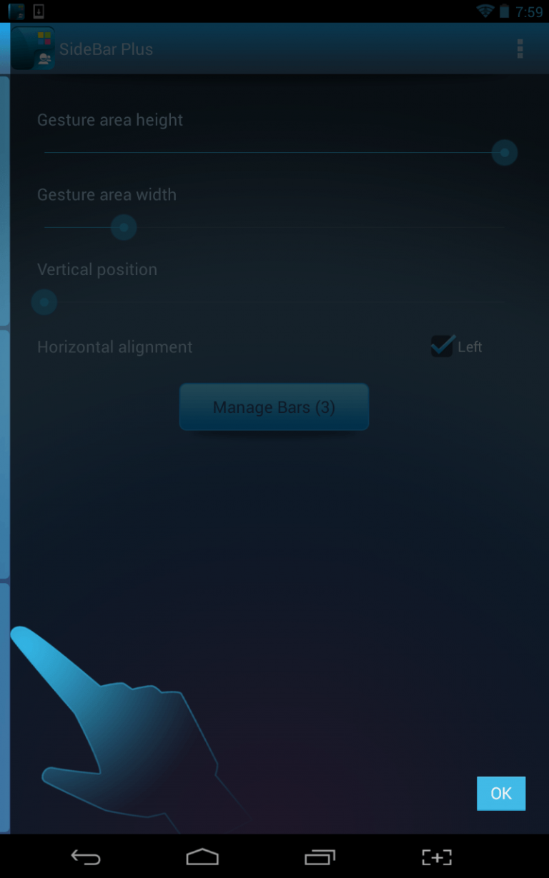 [Android] Sidebar Plus offers multiple and fully customizable app