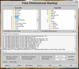 TimeDim Backup