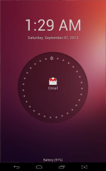 Ubuntu Lockscreen Gmail notification