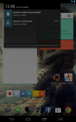 Ubuntu Lockscreen notification