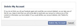 remove google account login information facebook