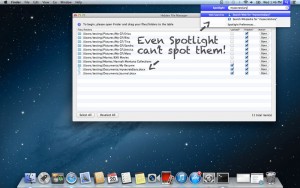 mac hide hidden files