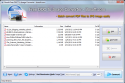 Boxoft Doc to Image Converter