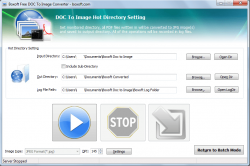 Boxoft Doc to Image Converter Hot Directory Mode