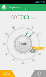 Hybrid Stopwatch App for Android