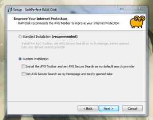 softperfect ram disk troubleshoot